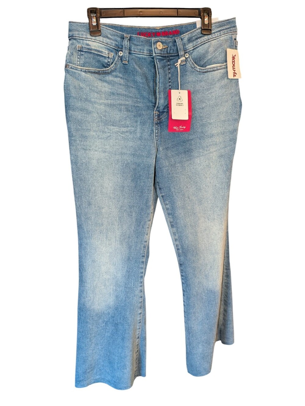 Lucky Brand Stevie High Rise Flare Advanced Stretch Jeans Size 14 NWT
